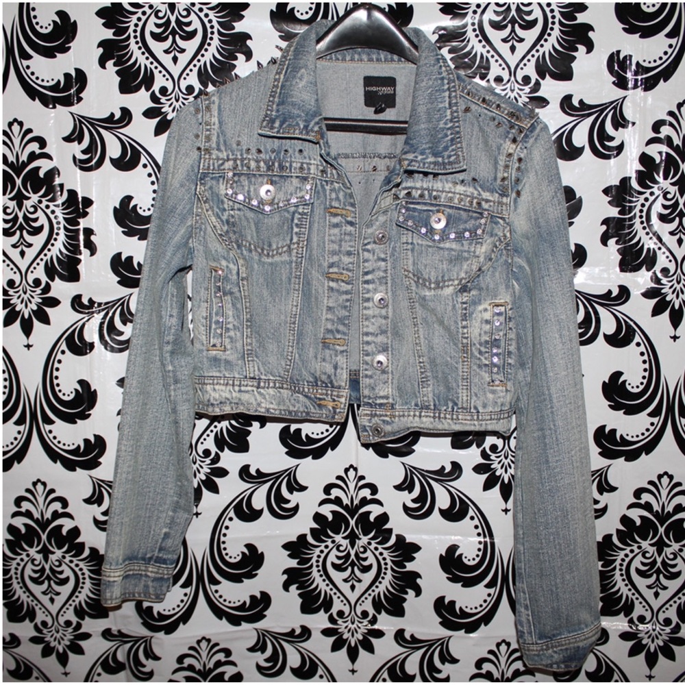 Spike Denim Jacket